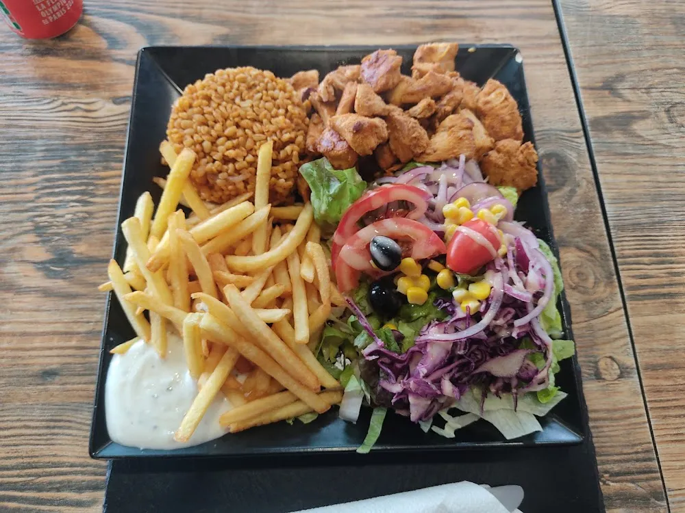 Assiette Chiken Tendouri