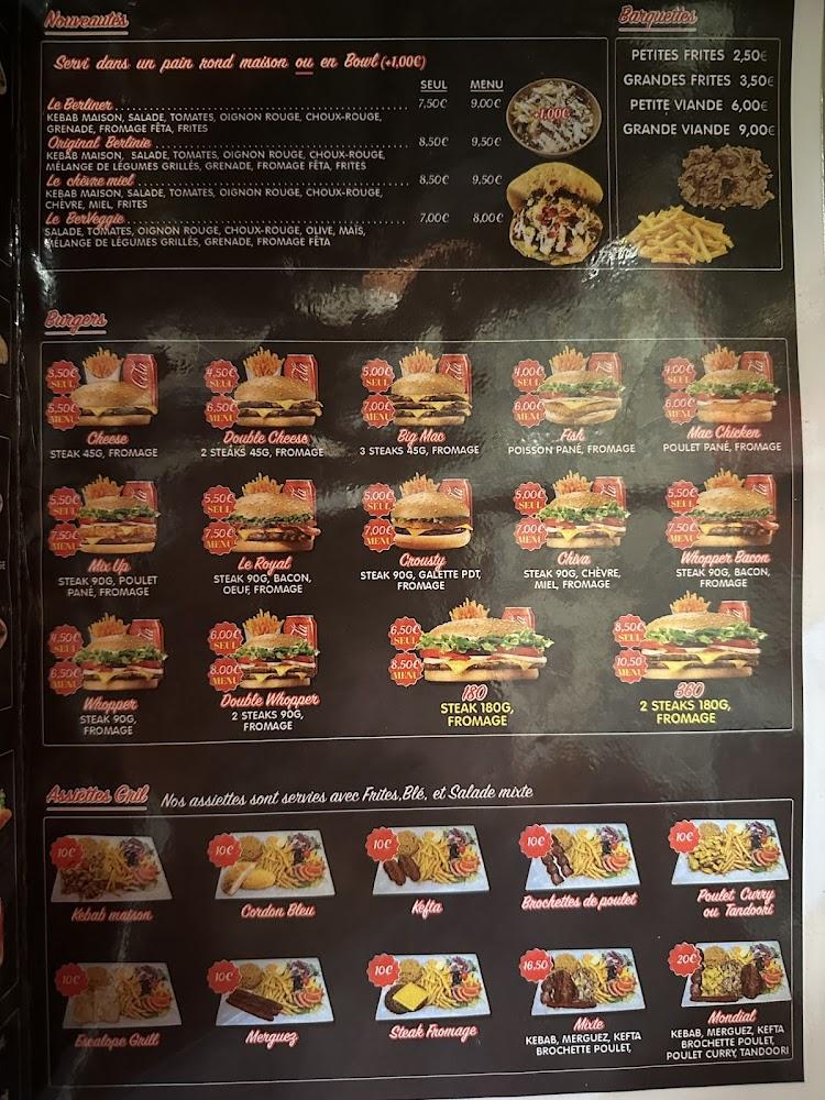 Mondial Food Amiens - Menu Image 2